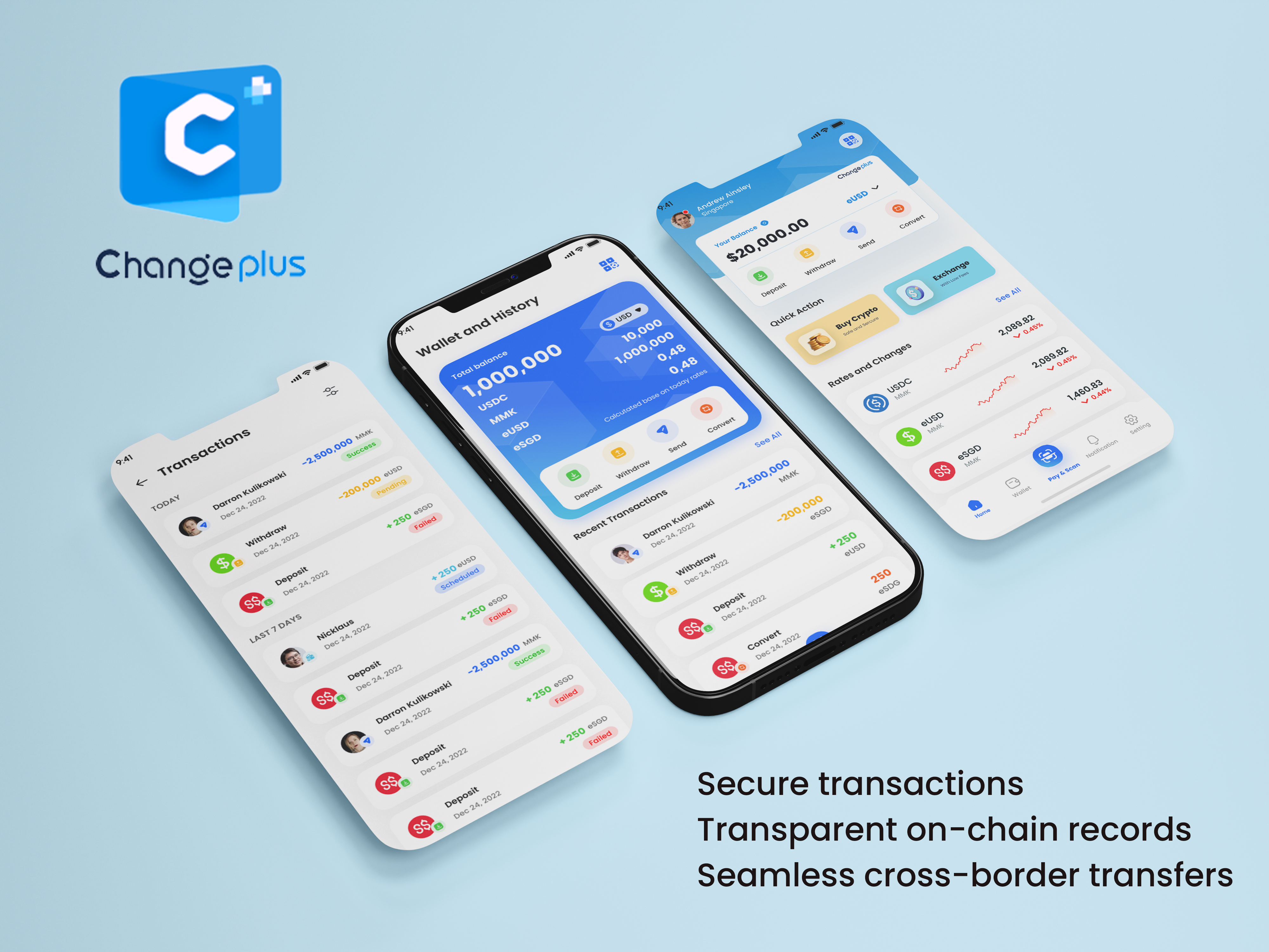 Change Plus On-Chain Remittance